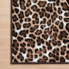 Leopard Print Non-Slip Door Mat