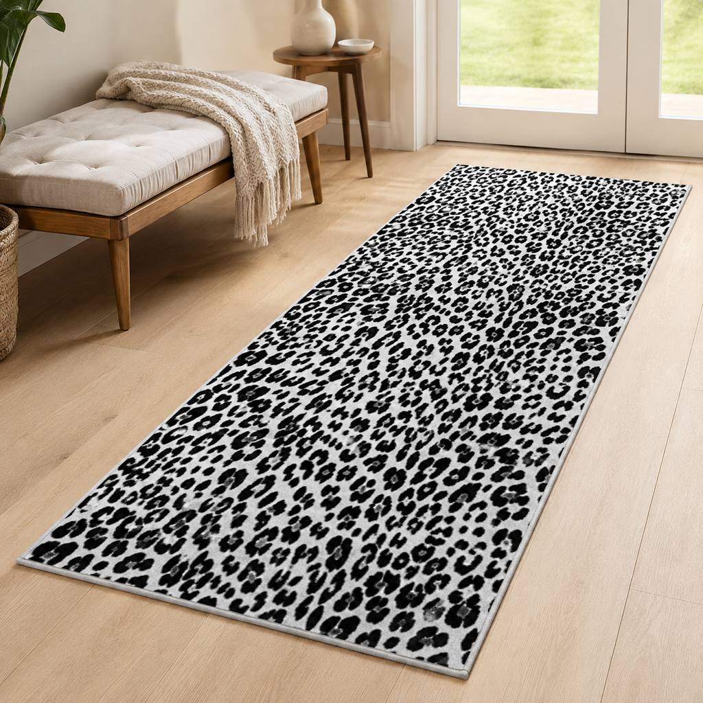 Leopard Print Non-Slip Door Mat
