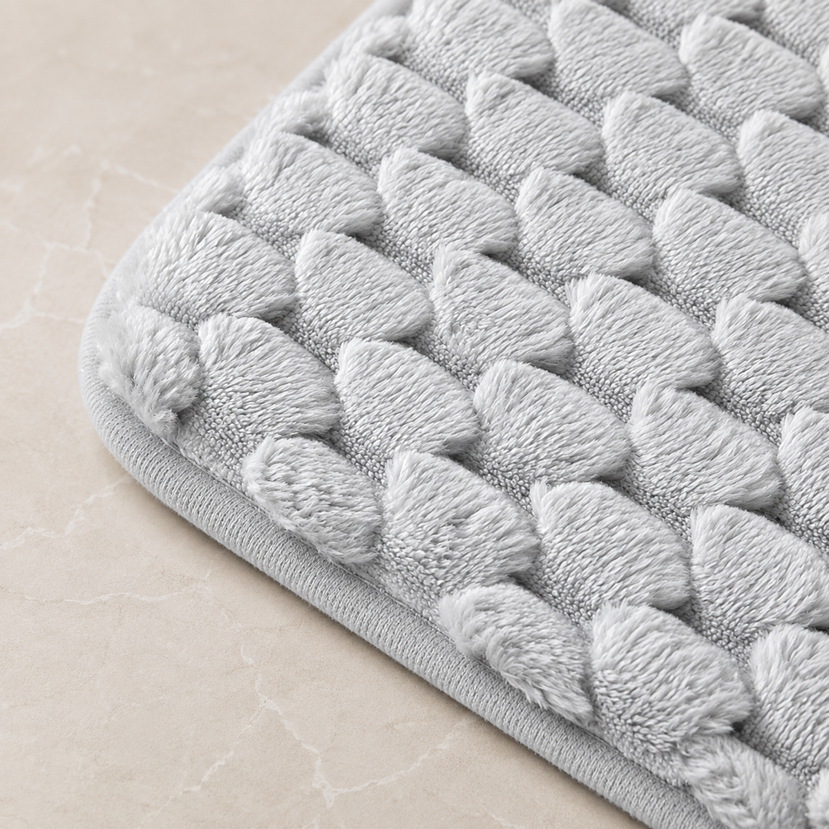 Bubble Memory Foam Bath Rug Set
